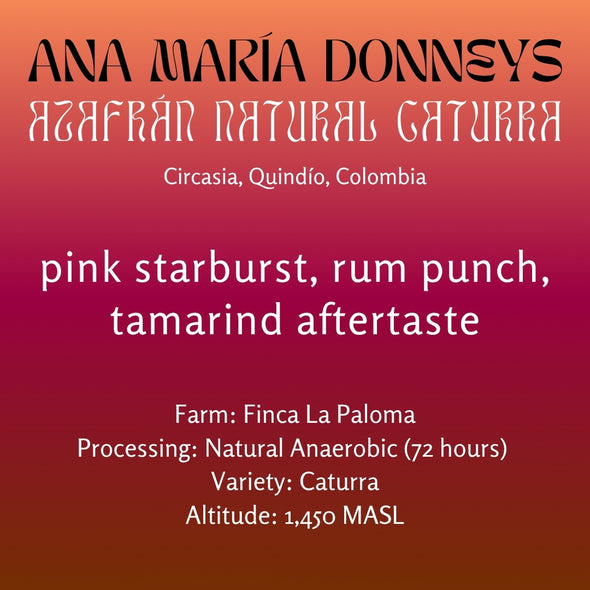 Columbia | Ana Maria Donneys - Natural Anaerobic